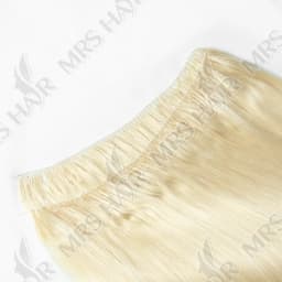 Invisible Feather Hair Bundles Extensions Natural Fish Line Human Hair Non-Remy Invisible Micro Rings Hair Weft 100 Strands