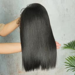 5x5 13x4 13x6 HD Lace Frontal Wig 100% Vietnamese Human Hair Double Drawn Bone Straight Short Bob Lace Wigs Pre-Plucked #1B