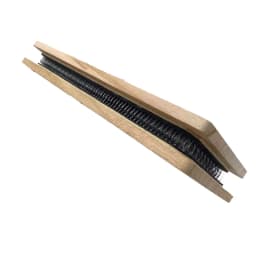 1 Pair Wood Drawing Mat Hair Holder for Wig Making Use Drawing Card with Curved Needle