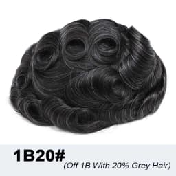 Australia Toupee Hair Men Curly Hair System For Men Pu Skin Lace Men Wig Natural Male Hair Prosthesis Indian Human Hair Man Wig