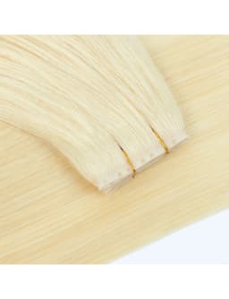 16inch Butterfly Weft Hair Extensions Human Hair Glueless OVO Pu Hole Genius Hand Tied Invisible DIY Double Weft Hair Extensions