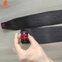 20A Super Double Drawn Virgin Straight Weaving Bundles Raw Human Hair Vietnamese Unprocessed Hair Extensions Millionaire Quee
