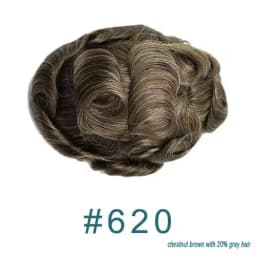 Natural Hairline 80%Density Super Thin 0.02mm Skin Invisible Grey 1B65 1B80 Men Toupee Real Human Hair Capillary Prosthes System