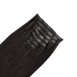 Sunmofavo Seamless PU Clip in Hair Extensions Remy Human Hair Thick Real Hair Extensions Straight Invisible Natural Extensions