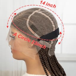 Short Ombre Cornrow Braided Wigs 14inch Synthetic Full Lace Kontless Braided Wigs Lace Frontal Braided Lace Wigs for Black Women