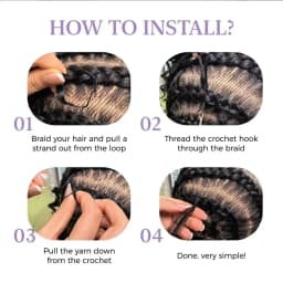 Smilegirl Chocolate Brown Burmese Water Wave Braiding Hair Knotless Pre-Separated Deep Curly Feather Crochet Human Hair Extensions Invisible