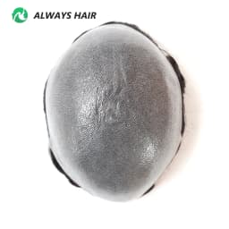 OS25 - Undetectable Mens Toupee Super Thin Skin Hair Replacement System for Men Natural Hairline Wig Man