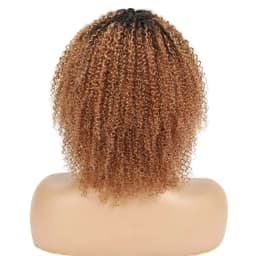 Peruvian Hair Afro Kinky Curly Pixie Cut Short Bob Bouncy Cheap Full Machine Made Human Hair Wigs For Black Women Glueless Remy