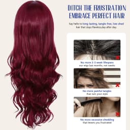 Halloween Wig Long Anime Cosplay Body Wave Wine Red Burgundy 99J Human Hair Wigs 200% Density 40 Inches 13x6 13x4 HD Transparent Lace Frontal Wig Brazilian Hair For Women Pre Plucked