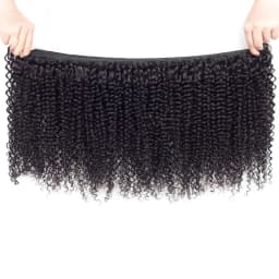 Kinky Curly Brazilian Human Hair Bundles 10Pcs/Lot Remy Hair Weaving Bundles Deal 8"-28" Natural Color Curly Human Hair Bundles