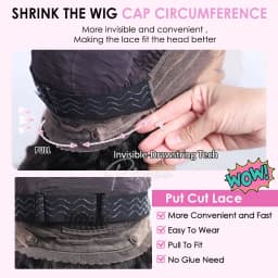Smilegirl Invisib Strap 360 Full Lace Deep Wave Human Hair Wig With Invisible Drawstring Band Soft Deep Curly Wig Glueless Human Hair Wigs Wholesale