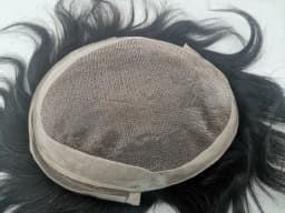 Toupee for Men Mono & NPU Human Hair Pieces Hair units Male Hair Replacement System Hair Prosthesis