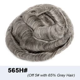 Realistic Male Hair Prosthesis 0.02-0.03mm Ultra Thin Skin Capillary Prosthesis 80% Toupee Wig Men Undetectable Man Hair System