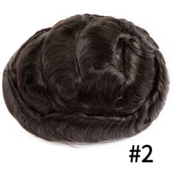 Male Hair Prosthesis 0.03mm Thin Skin Base Men's Capillary Prosthesis Remy Human Hair Men's Wig Replacement System Wigs For Men