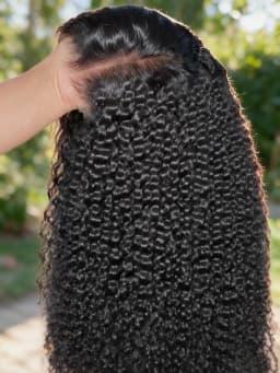 Smilegirl 220% Density 30 Inch Deep Curly Wave Wig 5x5 Glueless Lace Front Pre Plucked Brazilian Wet Wavy HD Transparent Lace Frontal Natural Color for Women
