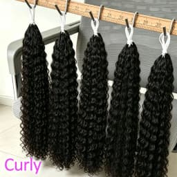 Smilegirl #1B Body Wave Crochet Human Hair 16 18 Inch Unprocessed Brazilian Virgin Feather Crochet Human Hair 60 Grams Natural Black Body Wave Human Crochet Hair Braiding Extensions for Boho Braids