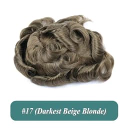 Natural Hairline 0.02mm Super Thin Skin Base Men's Toupee 80~90% Density Grey Male Human Hair Capillary Prosthesis System Wigs