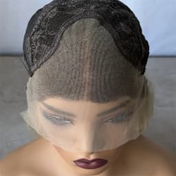 Ash Blonde Highlight Balayage Wig 24 Inches Natural Wavy 13x4 HD Lace Front Wig High Heat Synthetic Glueless Wigs Daily Wear