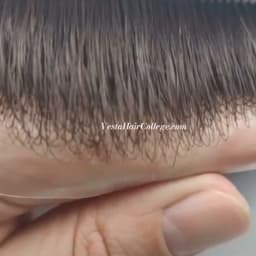 Biofilm Pu Skin Cap for Making Men's Toupee Topper Hair Injection Wigs