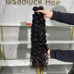 12A Ocean Wave Bundles 100% Virgin Human Hair Quality Double Drawn Vietnamese Hairs Extensions On Clearance Millionaire Queen