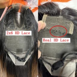 300% 2x6 HD Lace 1BT4 Chocolate Brown Bone Straight Bob Wigs 16A Double Drawn Raw Vietnamese Virgin Human Hair Wigs for Women
