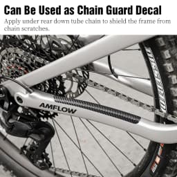 LEBYCLE MTB Road Bicycle Chain Protection Sticker Bike Frame Protection Sticker Bike Front Fork Protective Film
