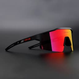Kapvoe Cycling Sunglasses UV400 Cycling Glasses Polarized Built-in Myopia Frame Man Bicycle Eyewear Outdoor MTB Bike Goggles
