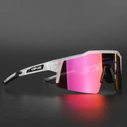 Kapvoe Cycling Sunglasses UV400 Cycling Glasses Polarized Built-in Myopia Frame Man Bicycle Eyewear Outdoor MTB Bike Goggles