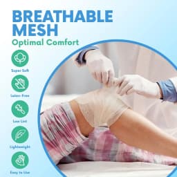 1/5/10 Rolls Disposable First Aid Wound Dressing Tear Resistant Bandage Roll Fixation Absorbent Cotton