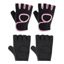 Women Men Fitness Gym Gloves Weightlifting Gloves Half Finger Breathable Non-slip Gel Pad Bodybuilding Training Dumbbells Gloves