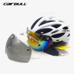 Cycling Helmet Light Road Mtb Mountain Bike Bicycle Led Helmet L for Men Women Visored Bicycle Helmet Casco Accesorios