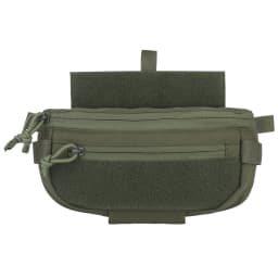 Tactical Drop Pouch Hanger Pouch Compact Abdominal Dangler Pack Quick Release Shoulder Bag Vest Plate Carrier Airsoft Gear
