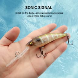 ESFISHING Fishing Lures Wobbler Fo Pike Fishing Baits 90mm 16g Easy Sprinter Floating Minnow