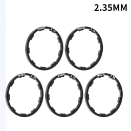 MUQZI 5pcs Bike Hub Washer 7 8 9 10 11 12 Speed Cassette Flywheel Spacer 1mm 1.5mm 1.85mm 2mm 2.18mm 2.35mm 2.5mm Freehub Gasket