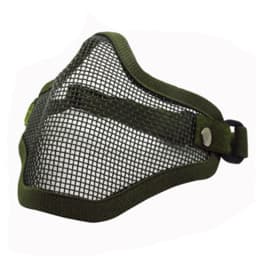 Field Wargame Tribal Mask Net Metal MeshHalf Face Hunting Tactical Protective Mask