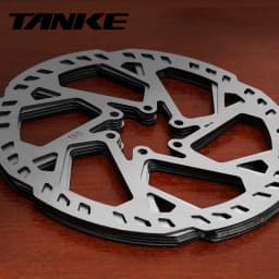 TANKE MTB Bicycle Disc Brake Rotor Stainless Steel 160mm 180mm 203mm 6 Bolts Hub Mount Bike Parts 1.8mm Thicken bike Disc