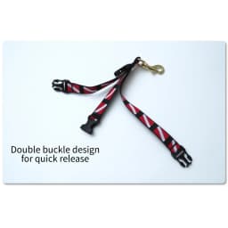 Scuba Diving Lanyard Clip 255x25mm Webbings Strap Buckles Fin Frog Shoe Lifting Rope Clasp For BCD Side Mount For Diving