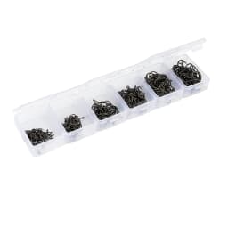 Hirisi 50/100pcs PTFE Coating Carp Fishing Hooks Steel Barbed Hooks In Box 8011 Fishing Accessories