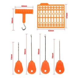 Hirisi Carp Fishing Bait Needle Kit 7 In Box Fishing Bait Tool Accessories BT09 Fishing Accessories