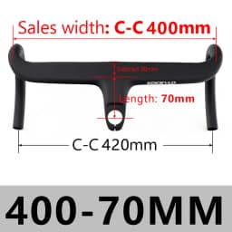 KOCEVLO X01 Road Bike Full Carbon Fiber Stem Integrated Bicycle Handlebar For 28.6mm With Spacers Cycling Parts Accessories