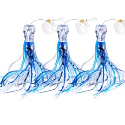 1pcs 65g/100g Resin Head Octopus Soft Skirt Lure Deep Sea Boat Fishing Big Trolling Bait for Tuna Wahoo Fast Sinking