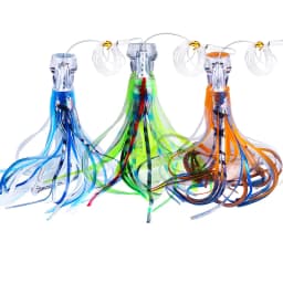 1pcs 65g/100g Resin Head Octopus Soft Skirt Lure Deep Sea Boat Fishing Big Trolling Bait for Tuna Wahoo Fast Sinking