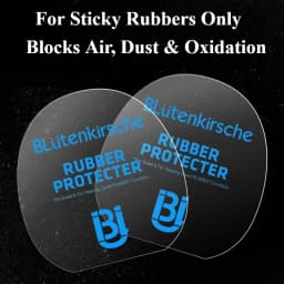 KOKUTAKU Blütenkirsche Table Tennis Racket Rubber Non-Sticky Protective Film PVC Transparent Waterproof Cover For Ping Pong Bat