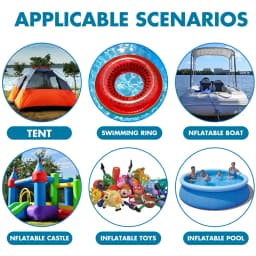 10-100pcs Pool Liner Repair Kit Underwater Repair Kit Sturdy Waterproof Air Mattress Patch Self Adhesive Pvc Inflatable Repair P