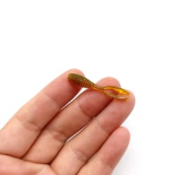 DUODUOYU 10PCS 0.4g/35mm Mini Ajing Soft Fishing Lure Twin Tail Isca Artificial Bait Wobbler Ocean Rock Silicone Fishing Tackle
