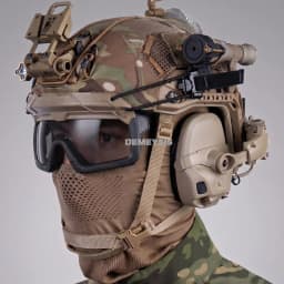 Tactical Mesh Face Mask Balaclava Breathable Full Face Cover for Airsoft Paintball Hunting Shooting Gear Steel Mesh