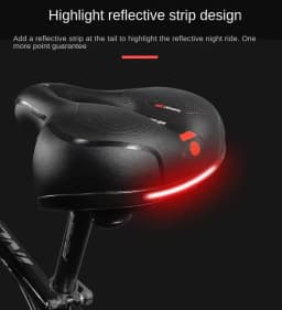 Ergonomic Hollow Breathable Bicycle Saddle for Men & Women β Gel Cushion Shock Absorbing MTB Road Bike Seat | Z-ZUODIAN-1