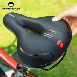 Ergonomic Hollow Breathable Bicycle Saddle for Men & Women β Gel Cushion Shock Absorbing MTB Road Bike Seat | Z-ZUODIAN-1
