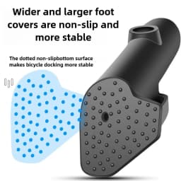 24-29Inch Adjustable Bicycle Kickstand Aluminium Alloy MTB/Folding Bike/Snow/Electric Vehicle Bicycle Side Footrest Rack Support