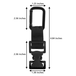 5/3/1pc Serrated Work Gloves Clips Heavy-Duty Mitten Hanger & Safety Clamp For Belt Construction Warehouse Welding Glove Holder
